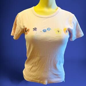 NWT! BDG Boho fitted tee True Love Forgiveness Hopeful Integrity Gratitude